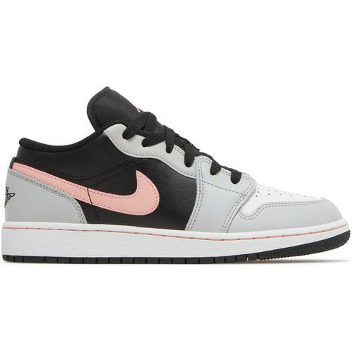 AIR JORDAN 1 LOW GS 'GREY FOG BLEACHED CORAL'