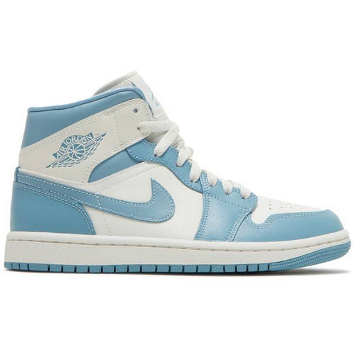 WMNS AIR JORDAN 1 MID 'UNIVERSITY BLUE'